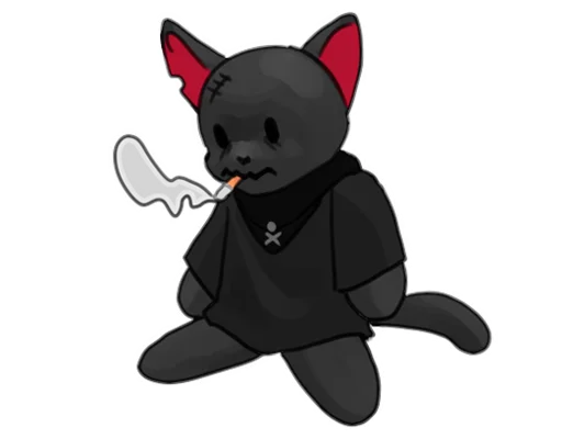 Sticker from the "Кот | Cat" sticker pack