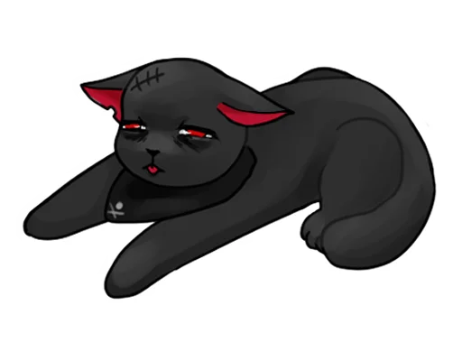 Sticker from the "Кот | Cat" sticker pack