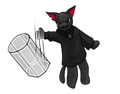 Sticker from the "Кот | Cat" sticker pack