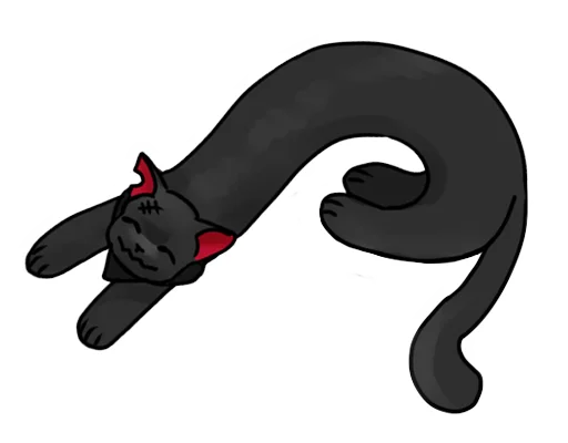 Sticker from the "Кот | Cat" sticker pack