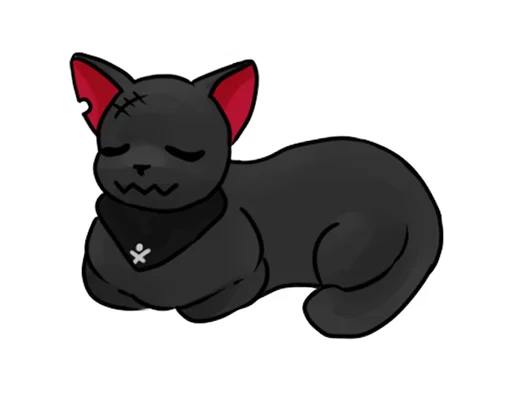 Sticker from the "Кот | Cat" sticker pack