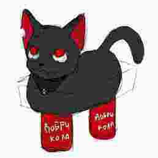 Sticker from the "Кот | Cat" sticker pack