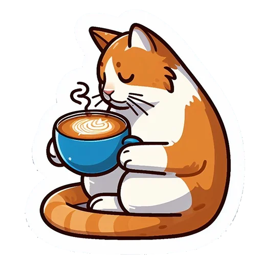 Sticker from the "Cats | Котики" sticker pack