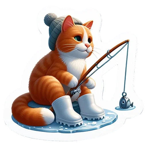 Sticker from the "Cats | Котики" sticker pack