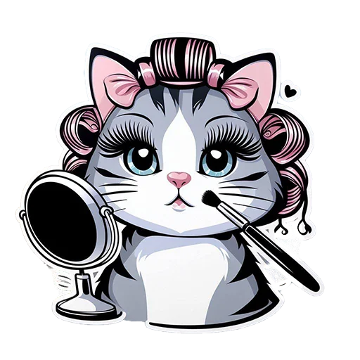 Sticker from the "Cats | Котики" sticker pack