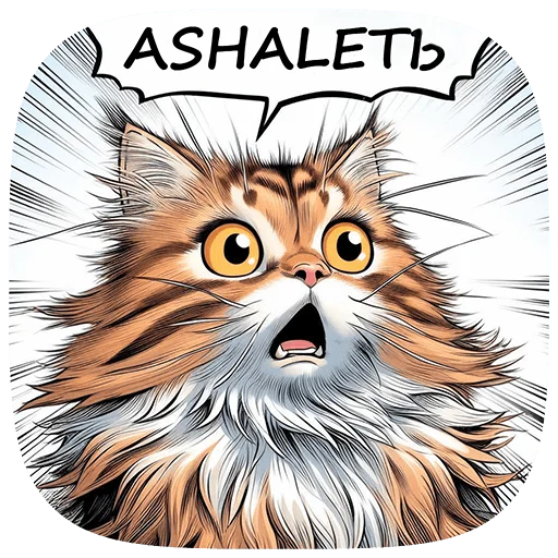 Sticker from the "Cats | Котики" sticker pack