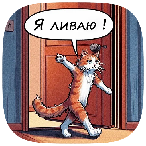 Стикер из набора "Cats | Котики"