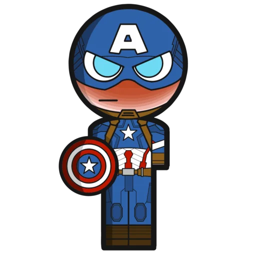 Sticker from the "CAPITAN AMERICA" sticker pack