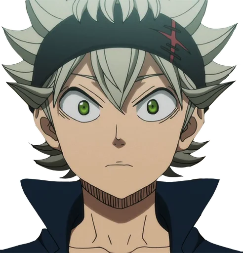 Sticker from the "Black Clover" sticker pack