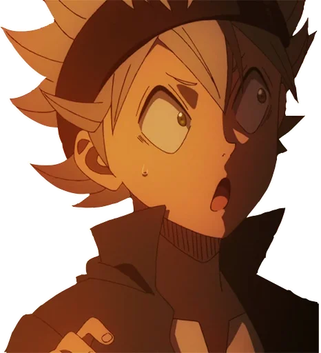 Sticker from the "Black Clover" sticker pack