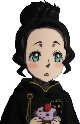 Sticker from the "Black Clover" sticker pack