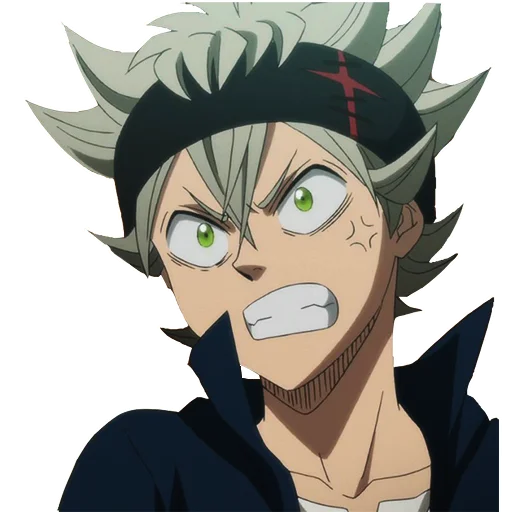 Sticker from the "Black Clover" sticker pack