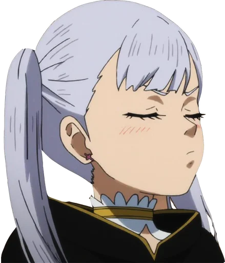 Sticker from the "Black Clover" sticker pack