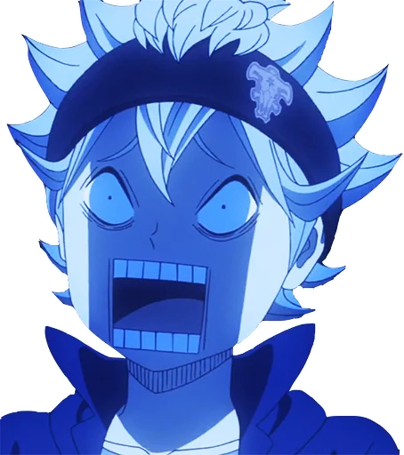 Sticker from the "Black Clover" sticker pack