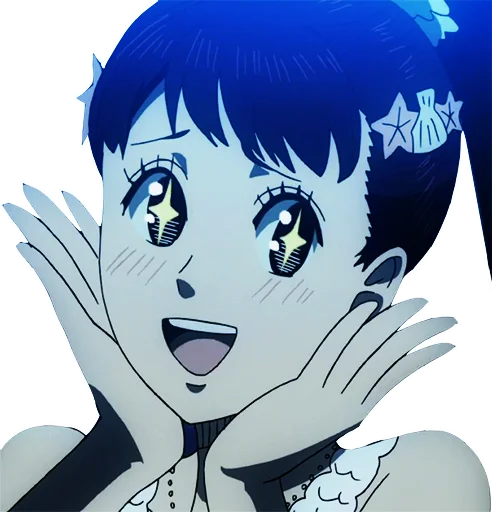 Sticker from the "Black Clover" sticker pack