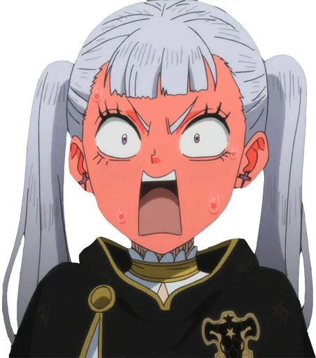 Sticker from the "Black Clover" sticker pack