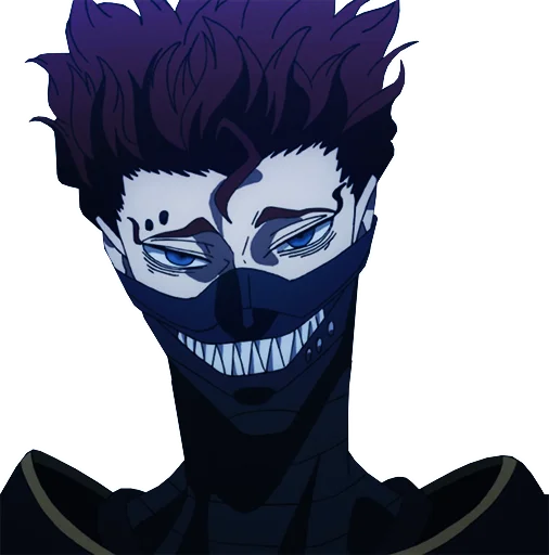 Sticker from the "Black Clover" sticker pack