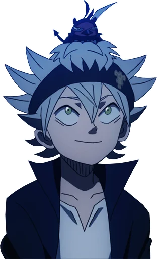 Sticker from the "Black Clover" sticker pack