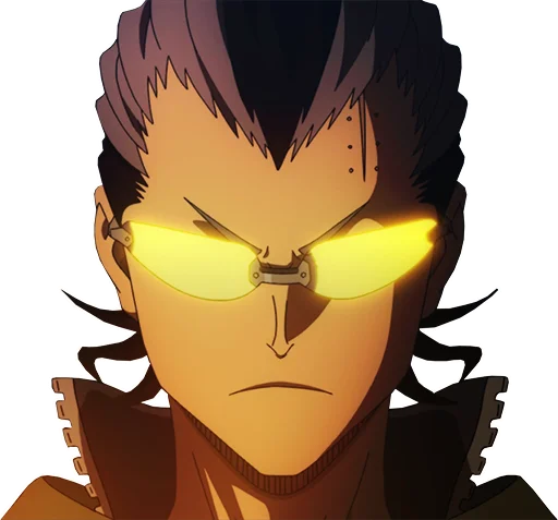 Sticker from the "Black Clover" sticker pack