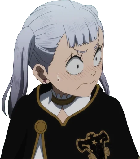 Sticker from the "Black Clover" sticker pack