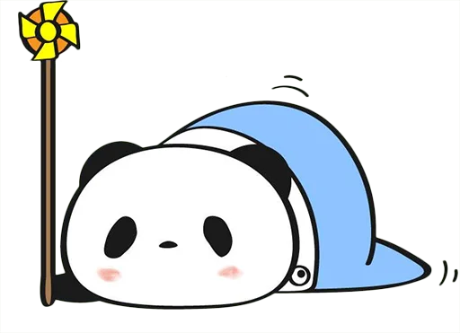 Sticker Little panda