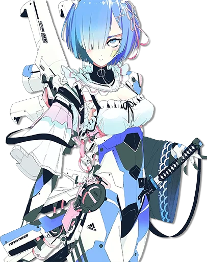 Sticker from the "Re:Zero" sticker pack