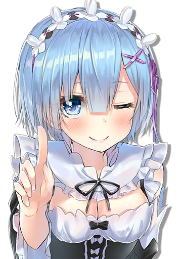 Sticker from the "Re:Zero" sticker pack