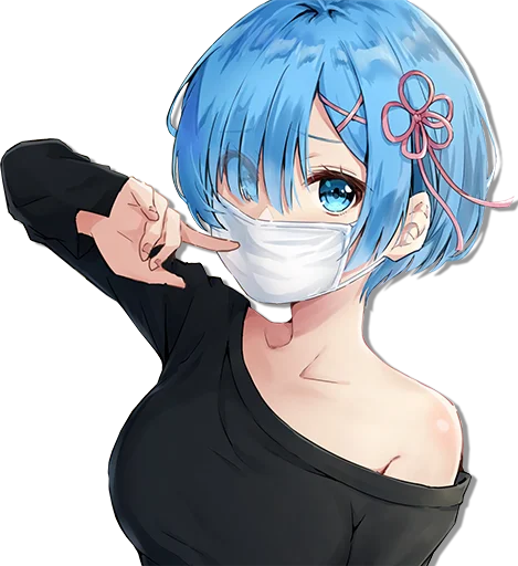 Sticker from the "Re:Zero" sticker pack