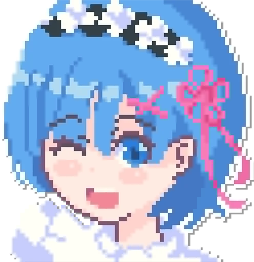 Sticker from the "Re:Zero" sticker pack