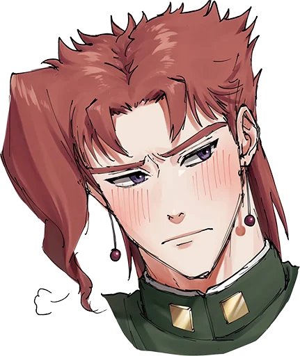 Sticker from the "Noriaki Kakyouin (JJBA)" sticker pack