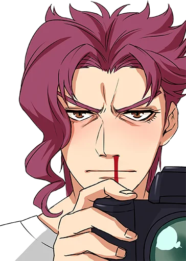 Sticker from the "Noriaki Kakyouin (JJBA)" sticker pack