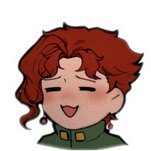 Sticker from the "Noriaki Kakyouin (JJBA)" sticker pack