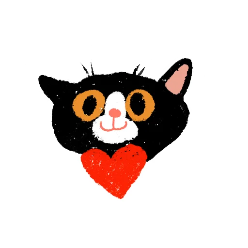 Sticker from the "коттьма" sticker pack