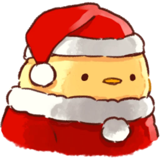 Sticker from the "Soft and Cute Chicks Winter" sticker pack