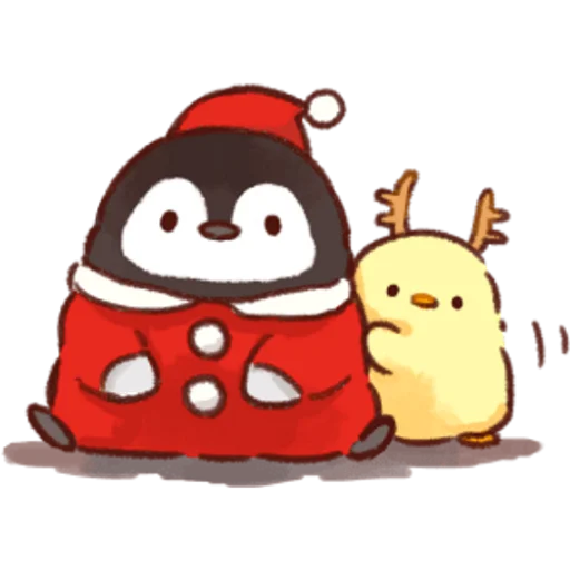 Sticker from the "Soft and Cute Chicks Winter" sticker pack