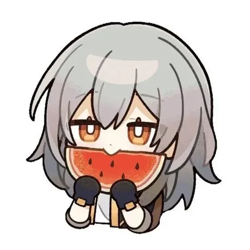 Sticker from the "Honkai Sta Media" sticker pack