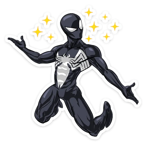 Sticker from the "Человек паук | Spider man" sticker pack