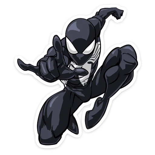 Sticker from the "Человек паук | Spider man" sticker pack