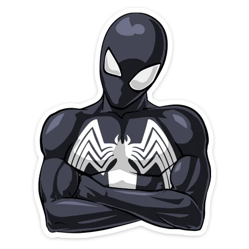 Sticker from the "Человек паук | Spider man" sticker pack