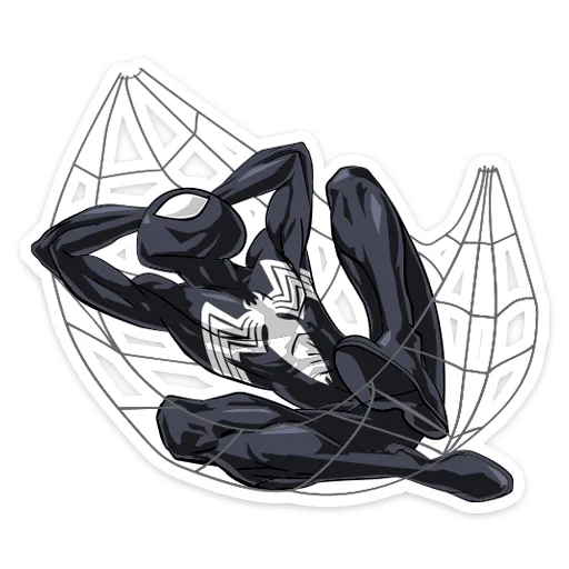 Sticker from the "Человек паук | Spider man" sticker pack