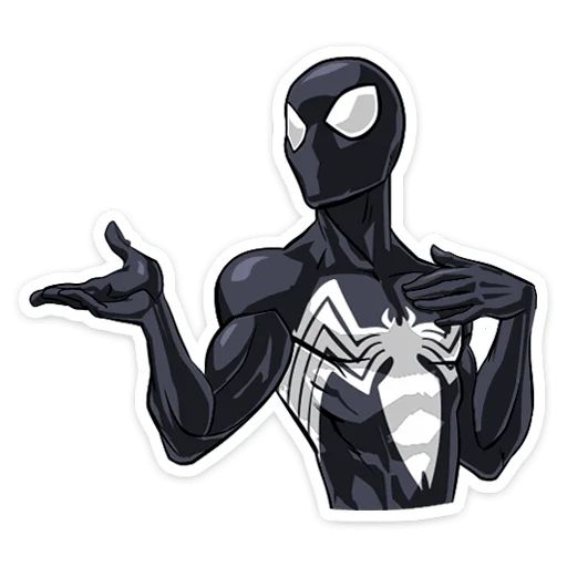 Sticker from the "Человек паук | Spider man" sticker pack