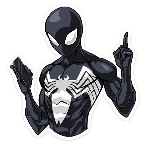 Sticker from the "Человек паук | Spider man" sticker pack