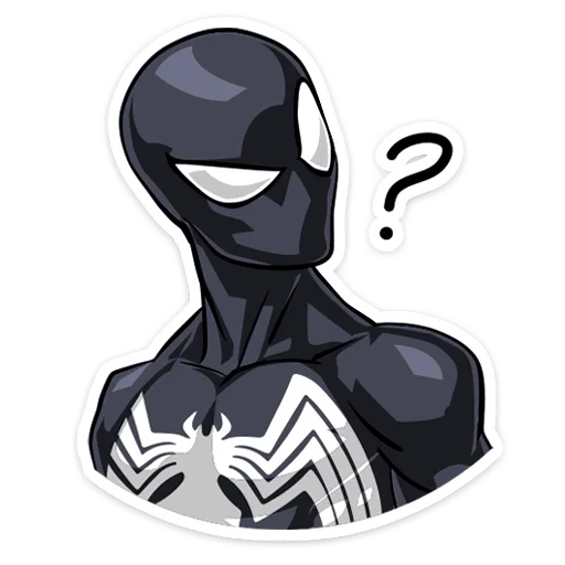 Sticker from the "Человек паук | Spider man" sticker pack