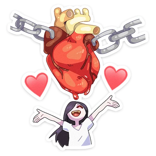 Sticker from the "Мара" sticker pack