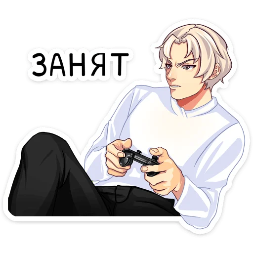 Sticker from the "Иоши" sticker pack