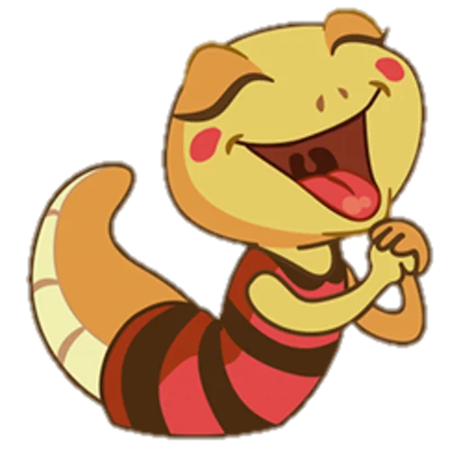 Sticker from the "Smile Gekko" sticker pack