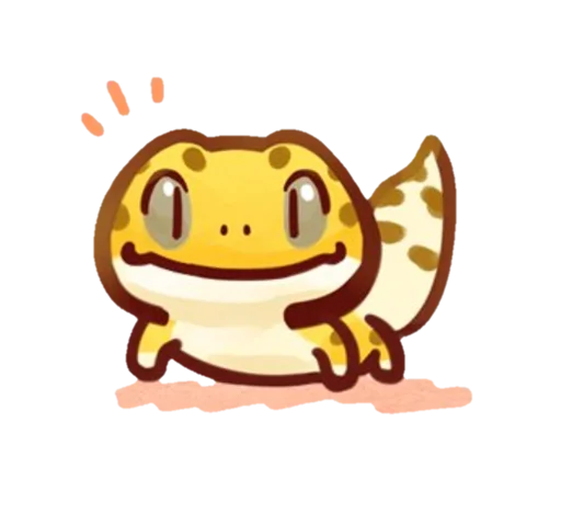 Sticker from the "Smile Gekko" sticker pack