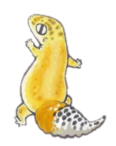 Sticker from the "Smile Gekko" sticker pack