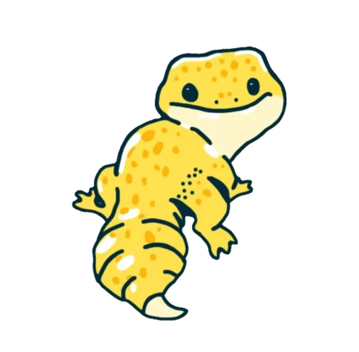 Sticker from the "Smile Gekko" sticker pack