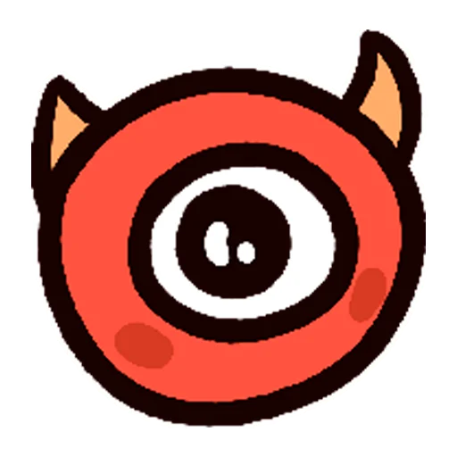 Sticker from the "Cursed Cookie" sticker pack